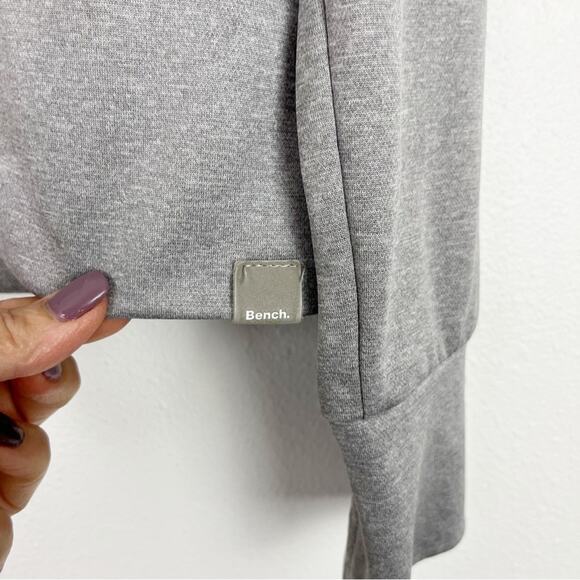 Bench Women’s Full Zip Sweatshirt Jacket High Neck Track Athleisure Large - Picture 4 of 7